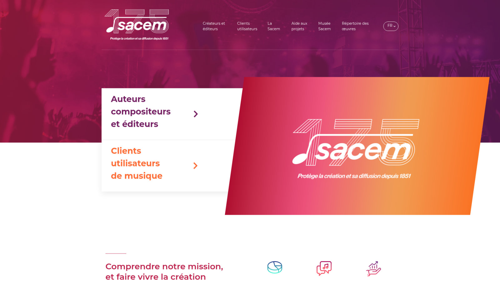 La redevance Sacem rémunère les auteurs