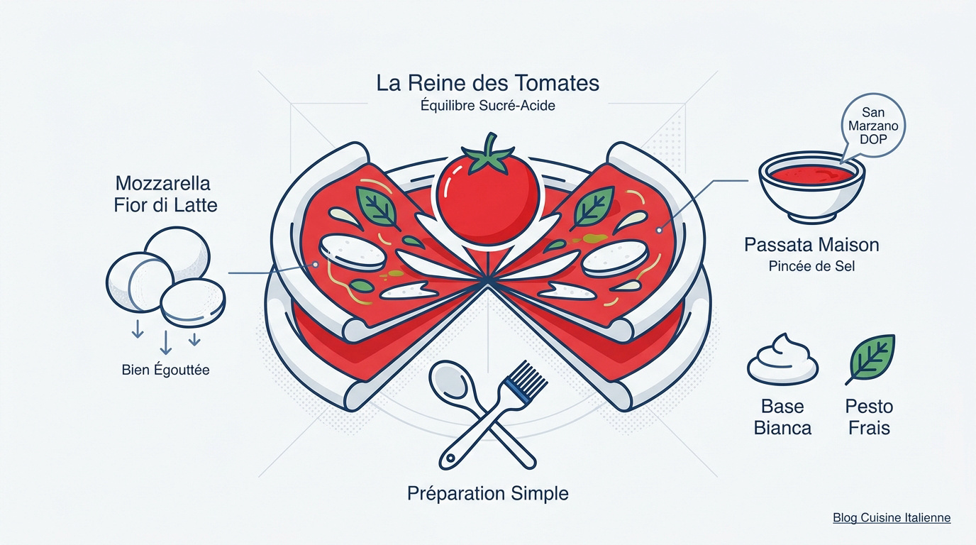 Tomates San Marzano pour pizza maison