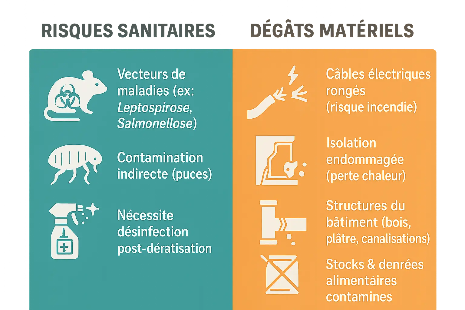 Risques sanitaires et dégâts matériels causés par les rongeurs à Puteaux