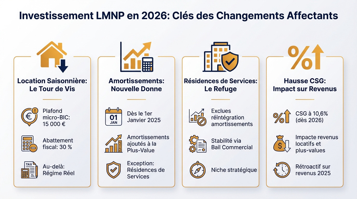 Investissement lmnp en 2026 : comprendre les nouvelles règles fiscales et l'impact sur la rentabilité