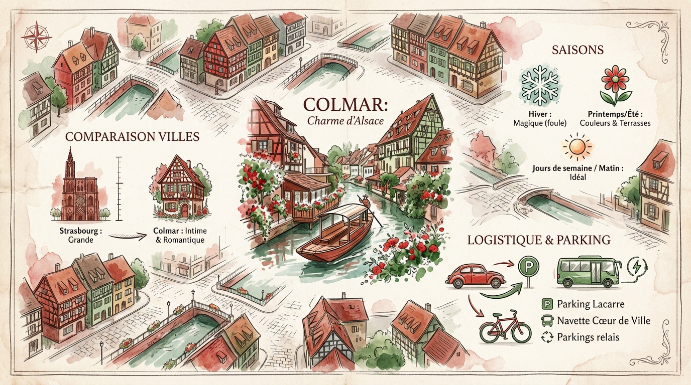 Odysalis Visiter Colmar en 1 jour : l'itinéraire parfait [2026]