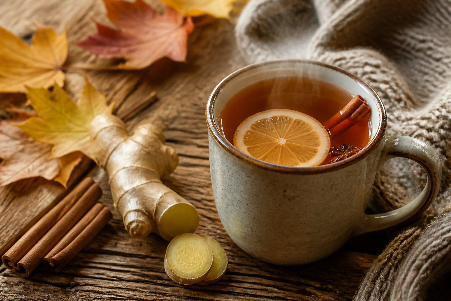 Les boissons chaudes épicées d'automne pour votre bien-être