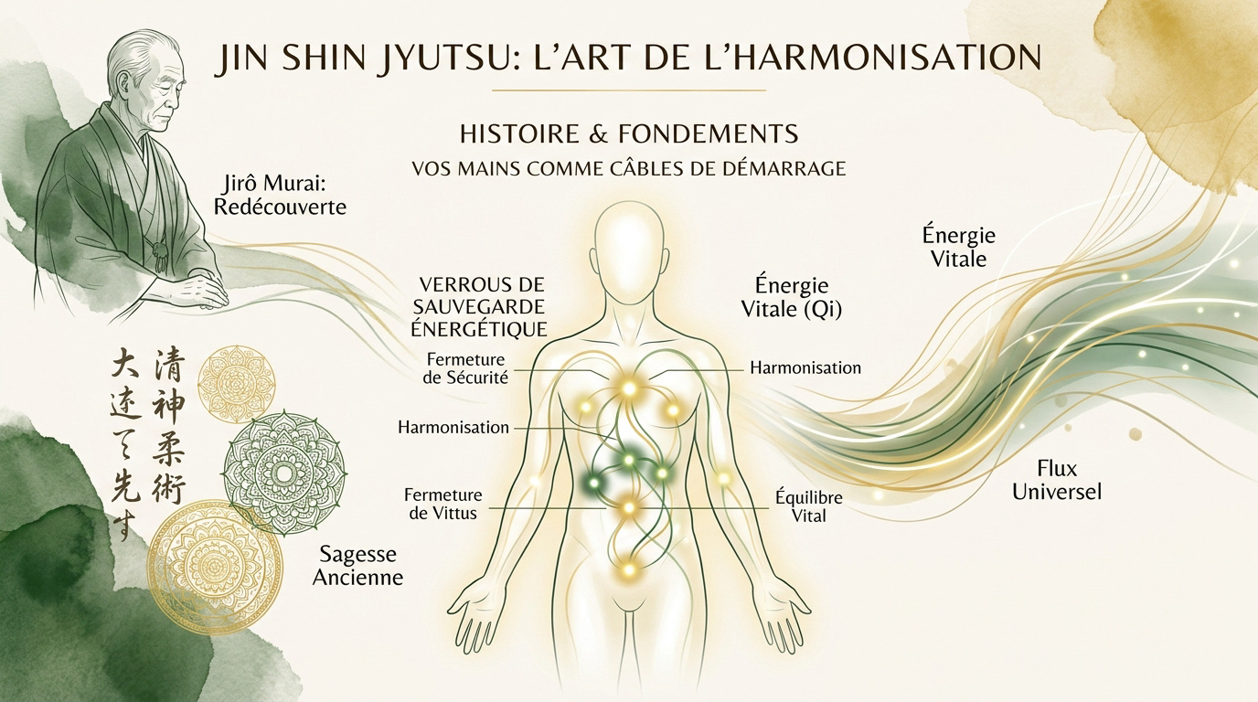 Pratique d'harmonisation énergétique Jin Shin Jyutsu
