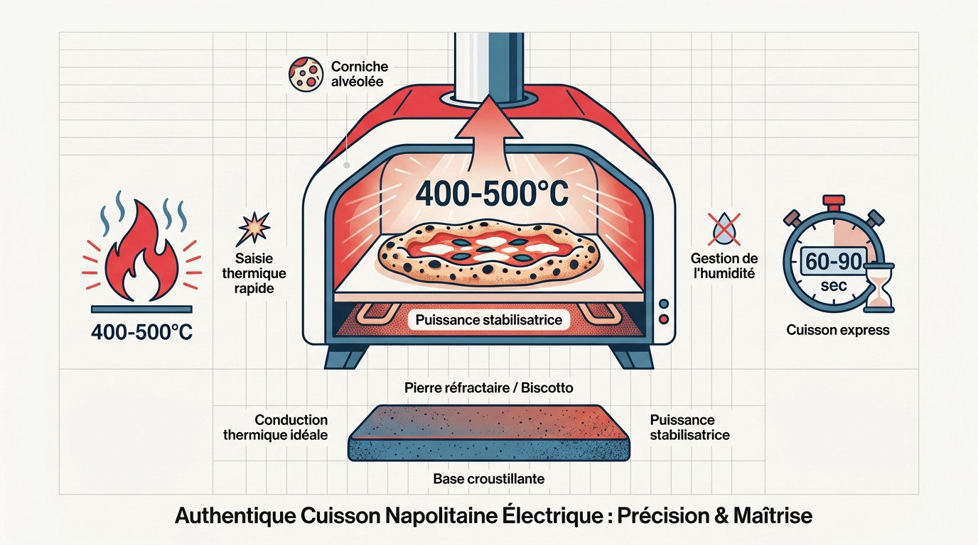 Four à pizza électrique professionnel
