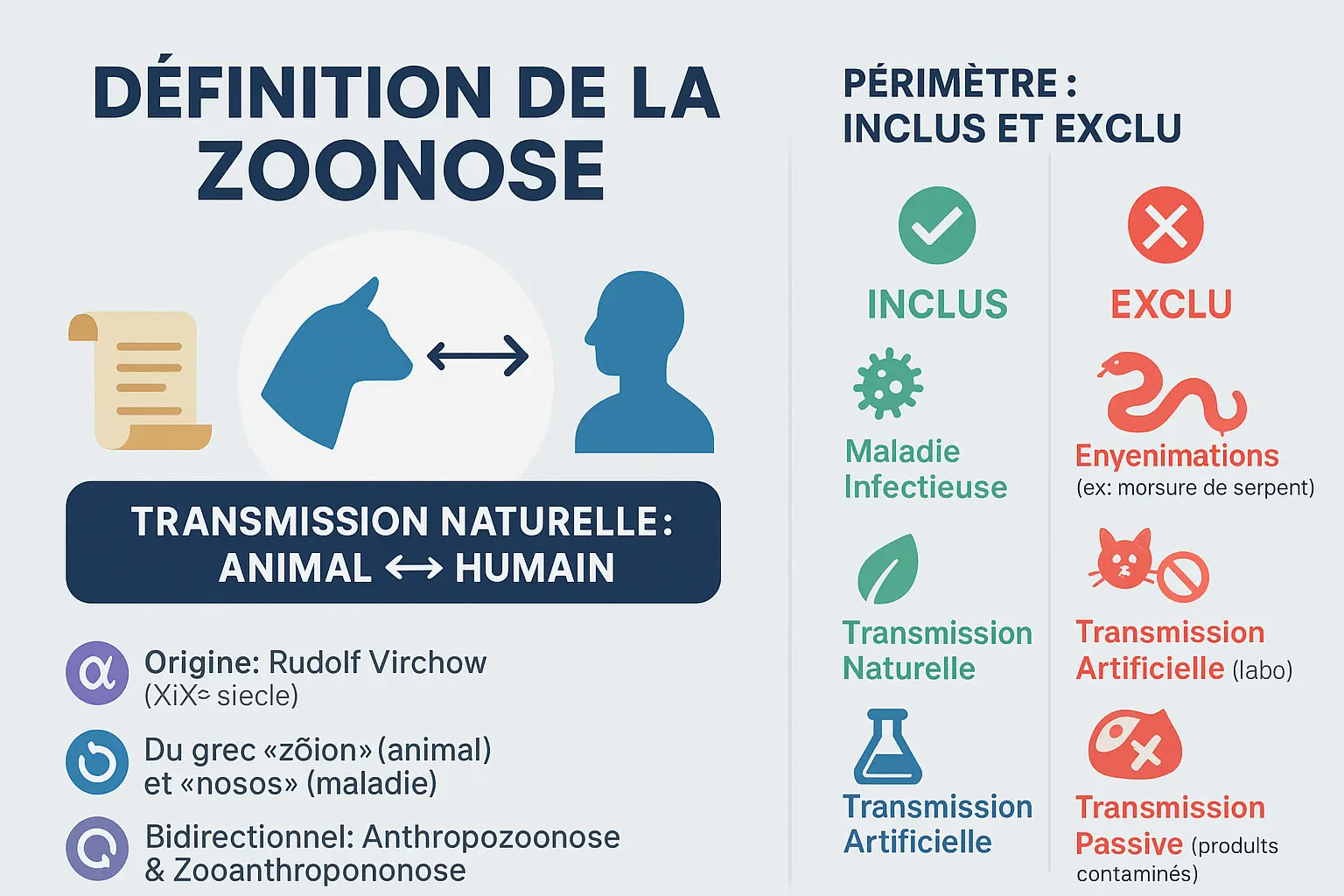 Infographie zoonoses