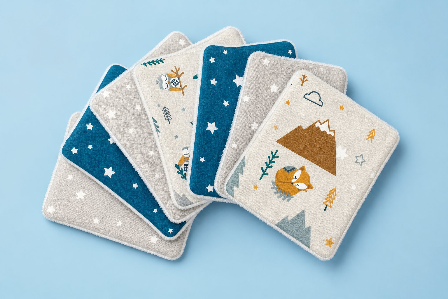 Lingettes Renard Aventures pour le change