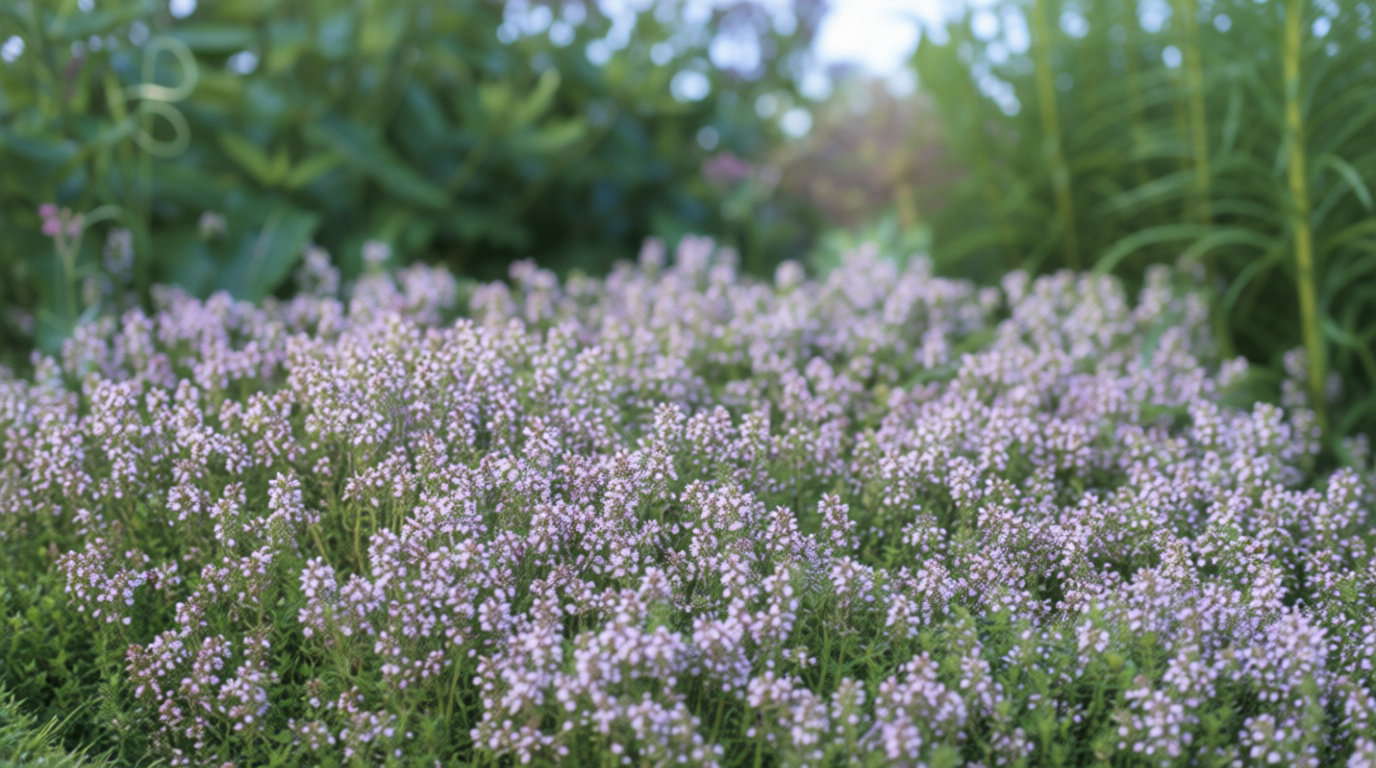 Le thym, pilier d'un jardin résilient et parfumé