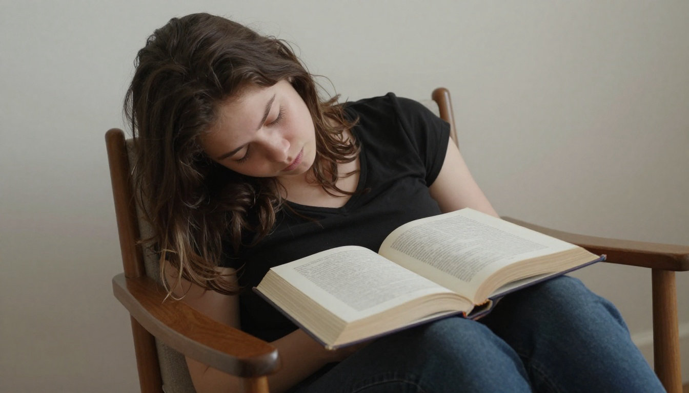 The "You Fell Asleep Here" Funny Bookmark