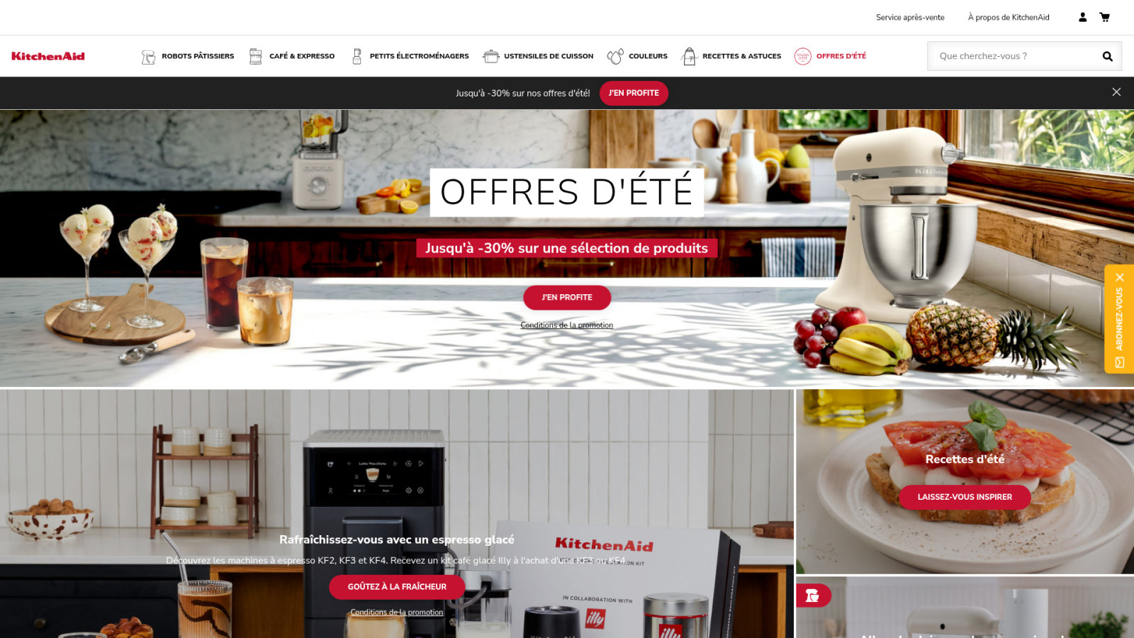 Sélectionner les composants pour une recette équilibrée
