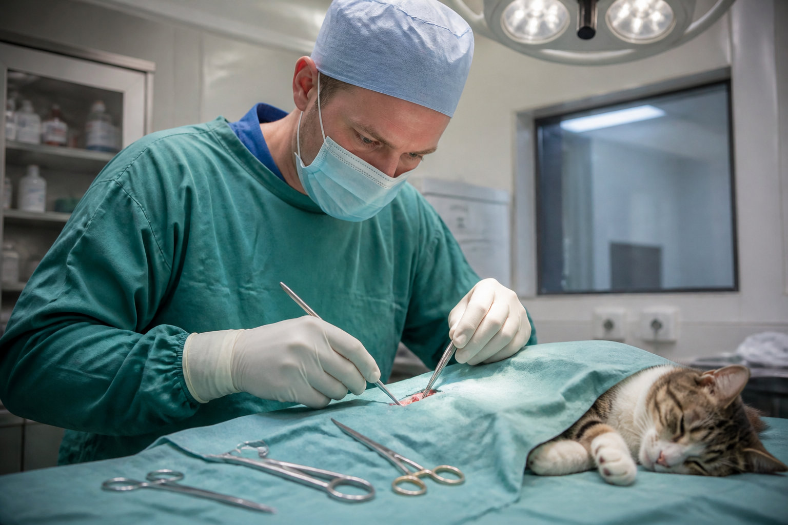Diagnostic médical et déroulement de la chirurgie