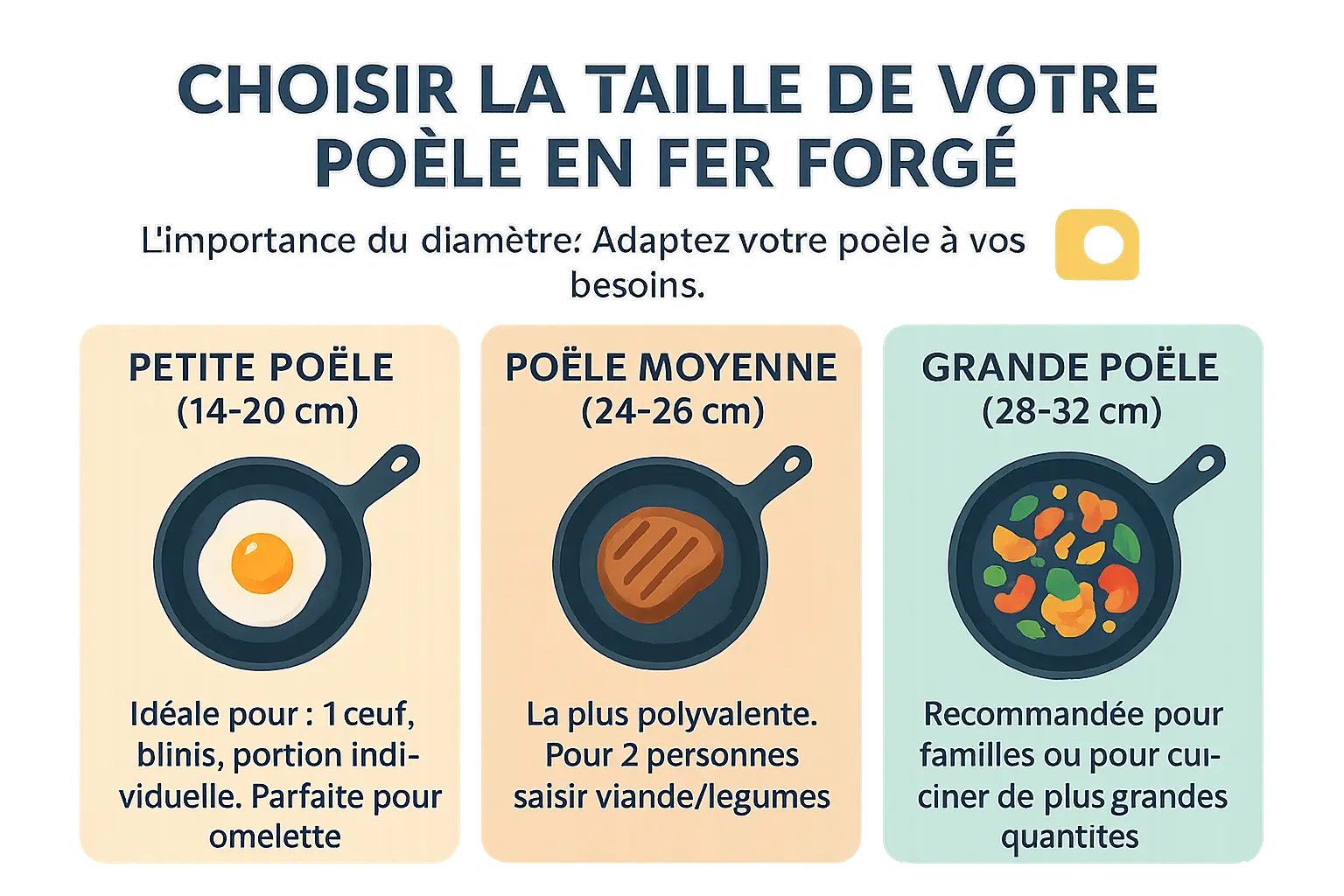 Petite poêle en fer cuisson saine et durable à vie Purcook — free download