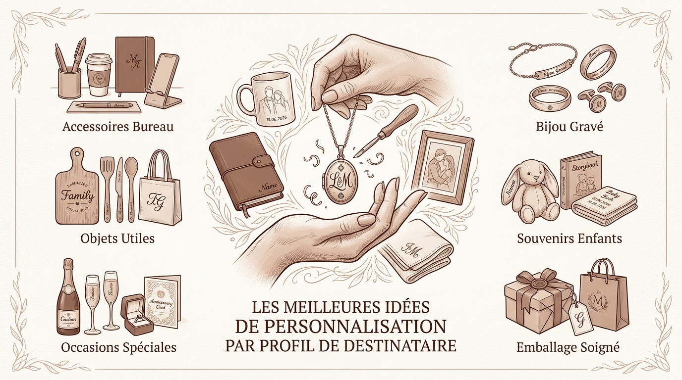Sélection d'objets personnalisés pour différents profils de destinataires