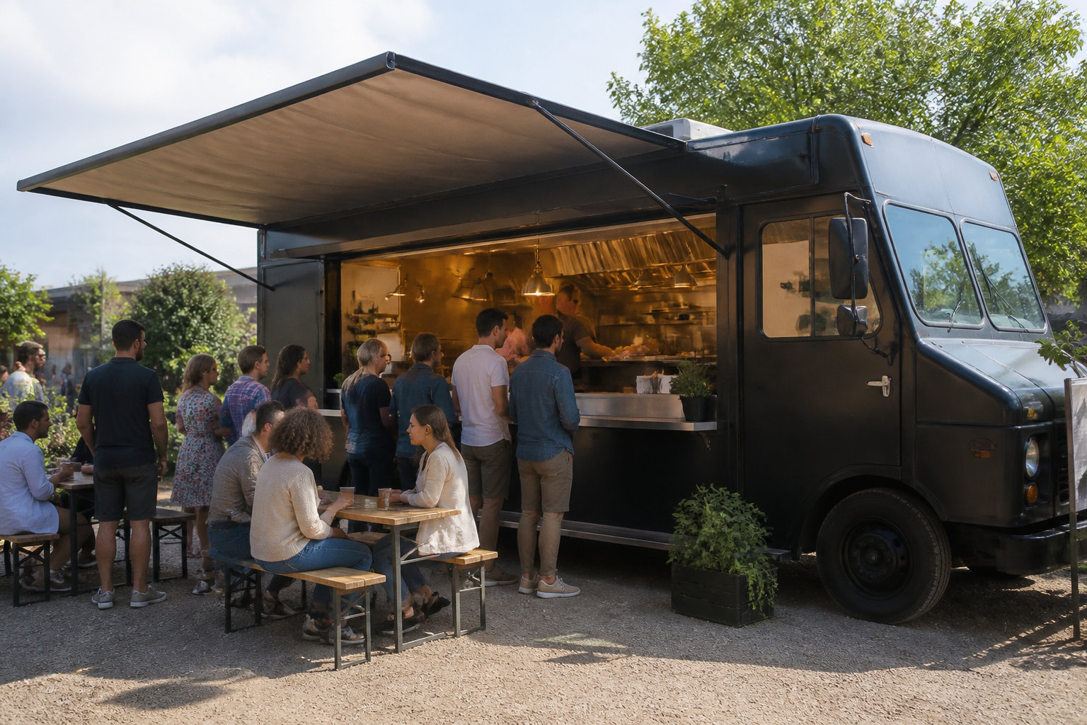 Pourquoi l'auvent Food Truck transforme votre rentabilité commerciale