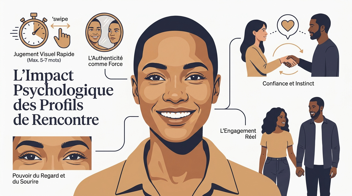 Portrait naturel d'un homme souriant en extérieur pour un site de rencontre