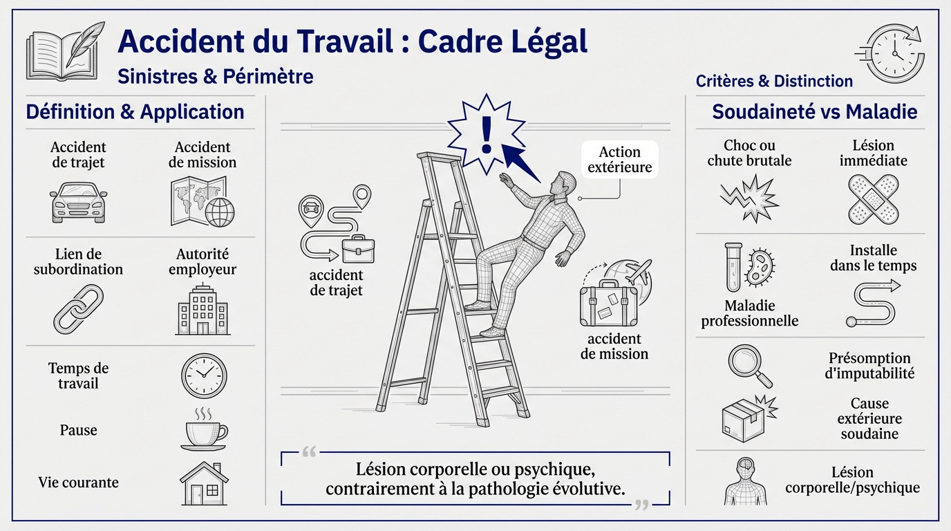 Représentation juridique de la nouvelle loi sur les accidents du travail et la sécurité en entreprise