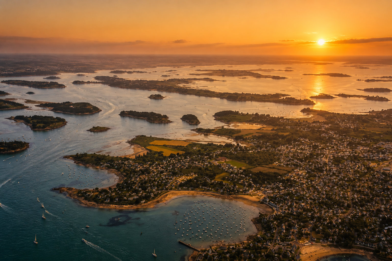 Le Morbihan (56) et ses îles magnifiques