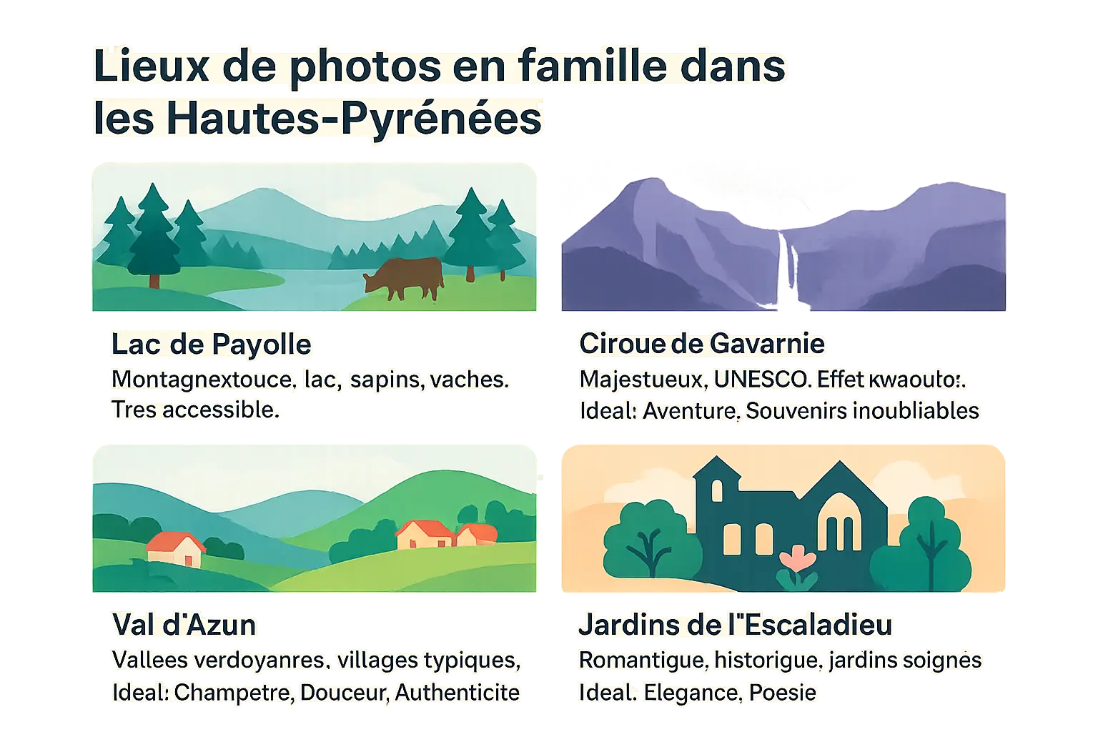 Photographe familial dans les Hautes-Pyrénées