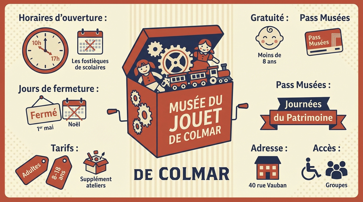 Odysalis Musée du jouet à Colmar : tarifs, horaires et trésors