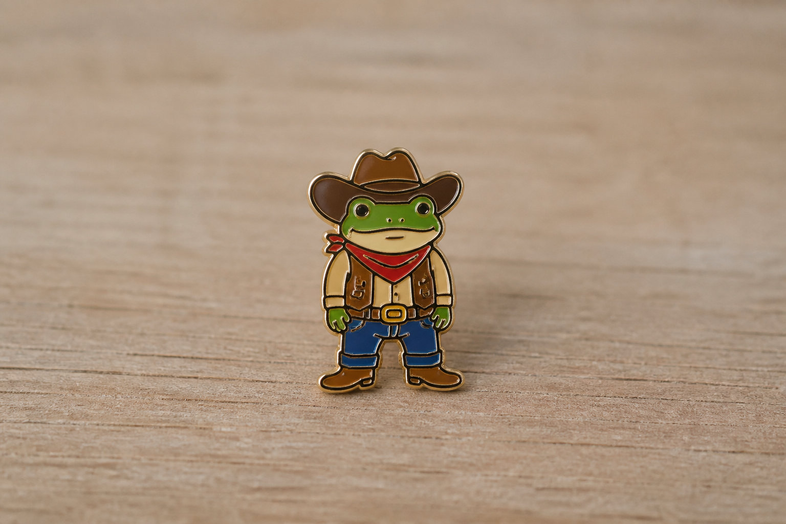 Giddy Up Slut Frog Pin for Bold Statements