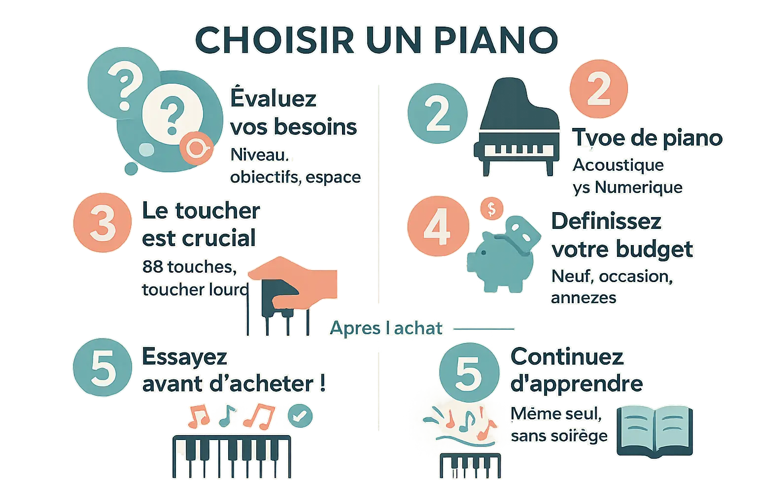 Guide pour choisir son piano