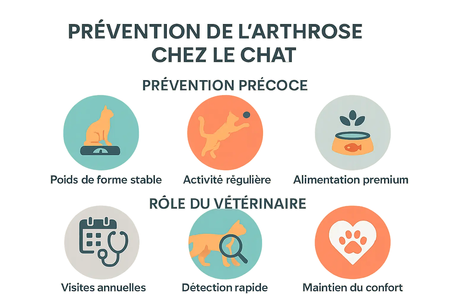 prévention de l’arthrose chez le chat