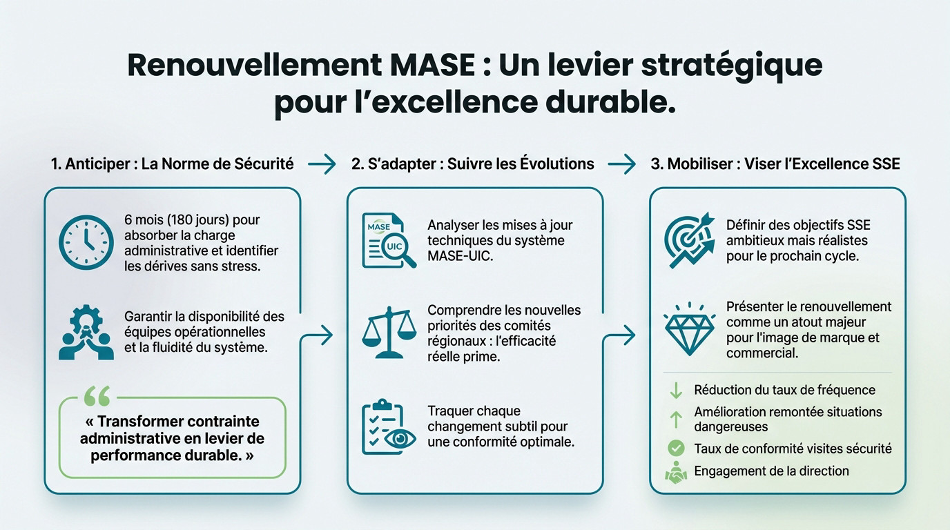 Renouvellement MASE comme levier stratégique d'excellence durable