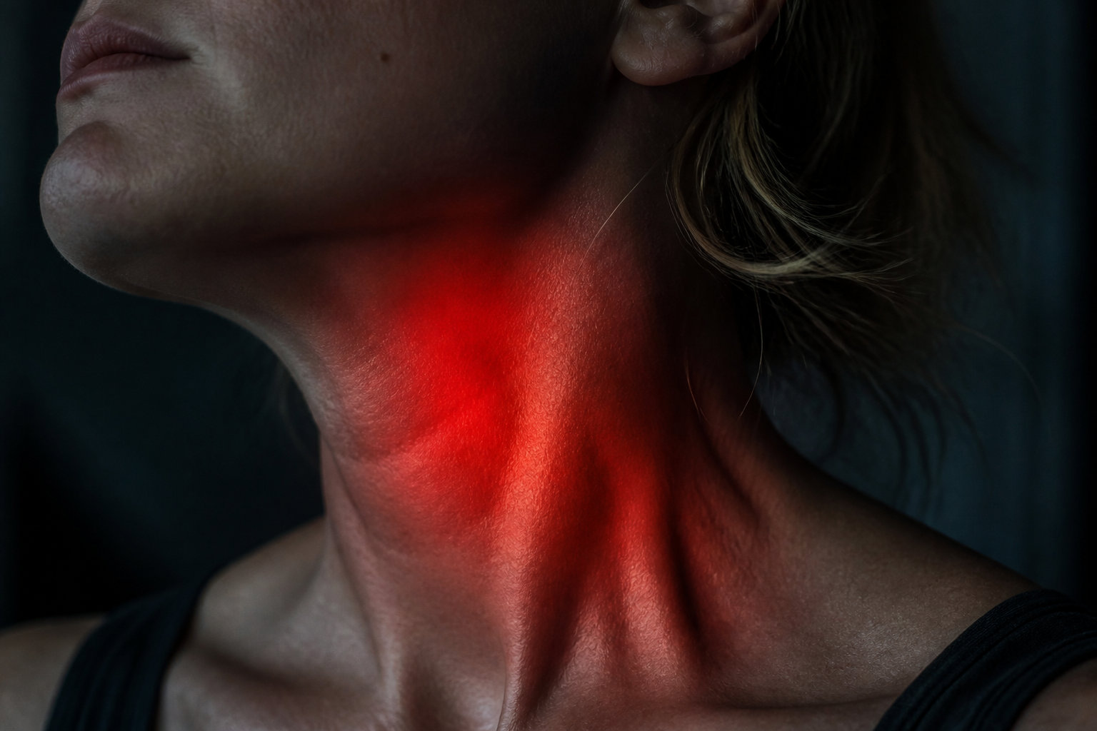 Tension musculaire cervicale liée au stress