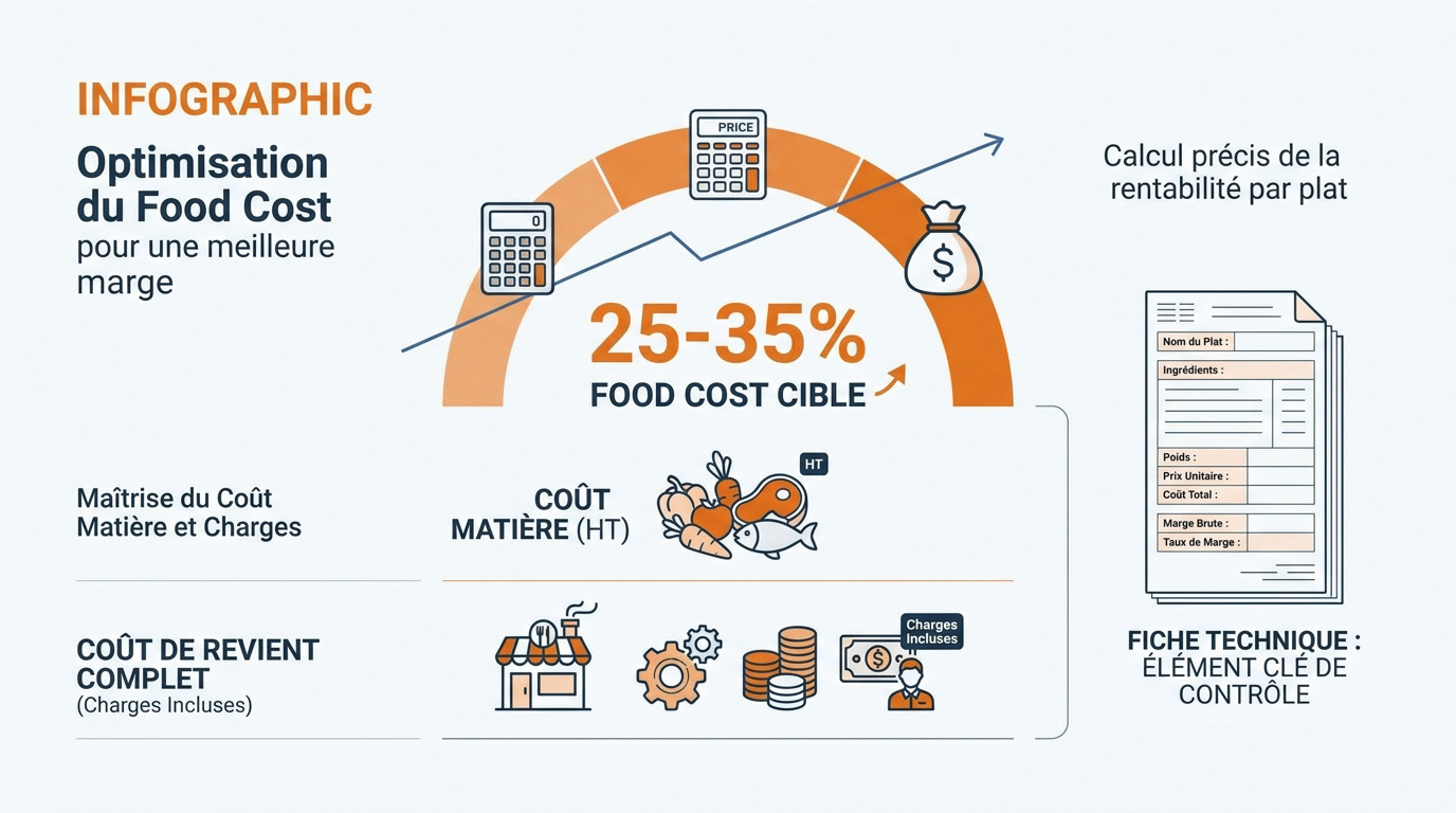 Optimisation du food cost en restauration