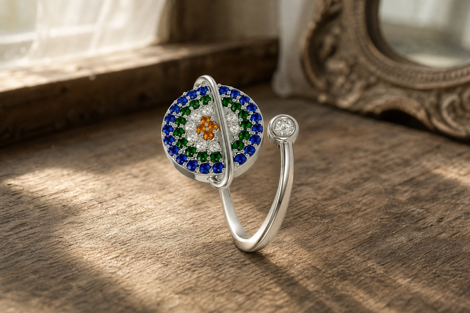 Pourquoi la bague Galaxie est-elle aussi vaste qu'un rêve et aussi intime ?