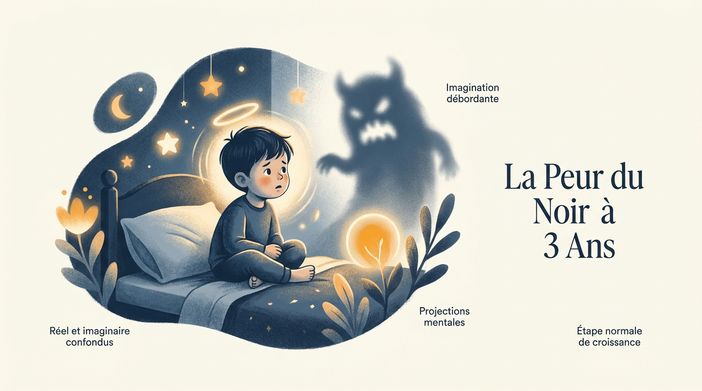 La chambre magique de Milo 1 Enfant rassuré par ses parents dans sa chambre le soir pour affronter la peur du noir