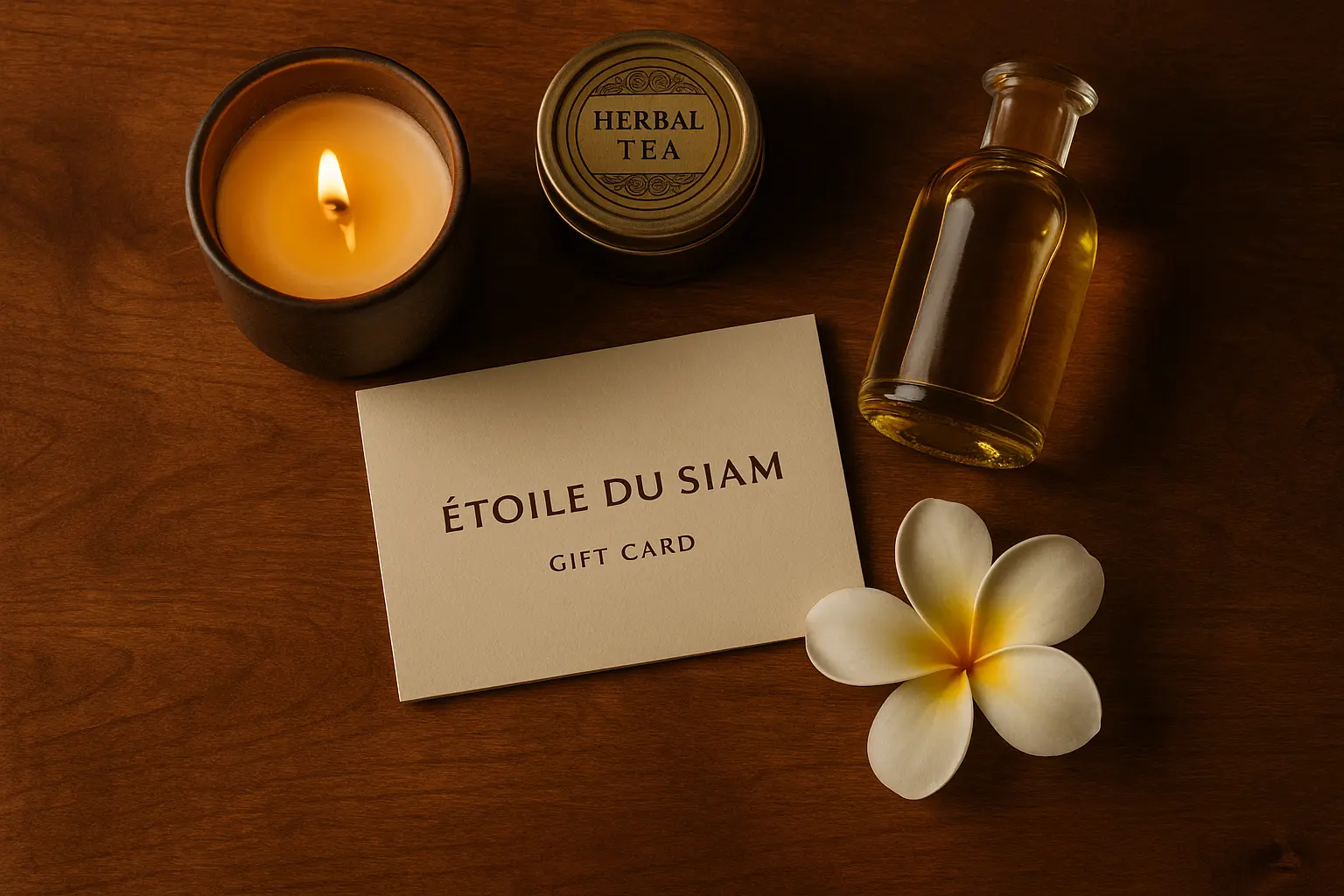 Kit cadeau bien-être Thaïlandais