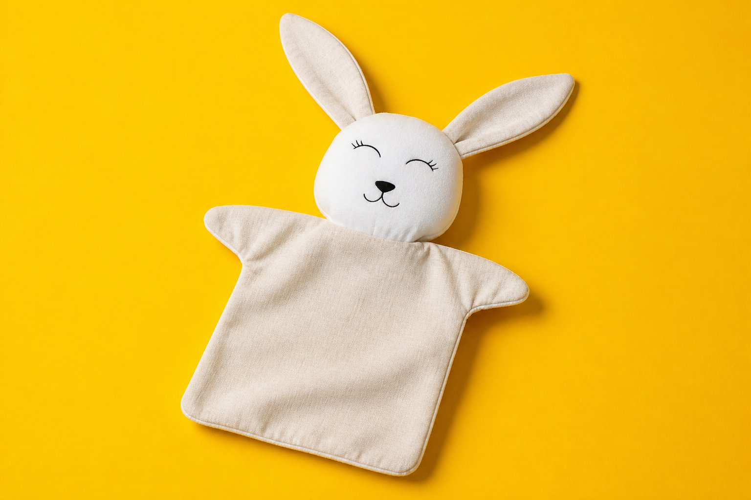 Doudou Lapin en tissu renard aventures