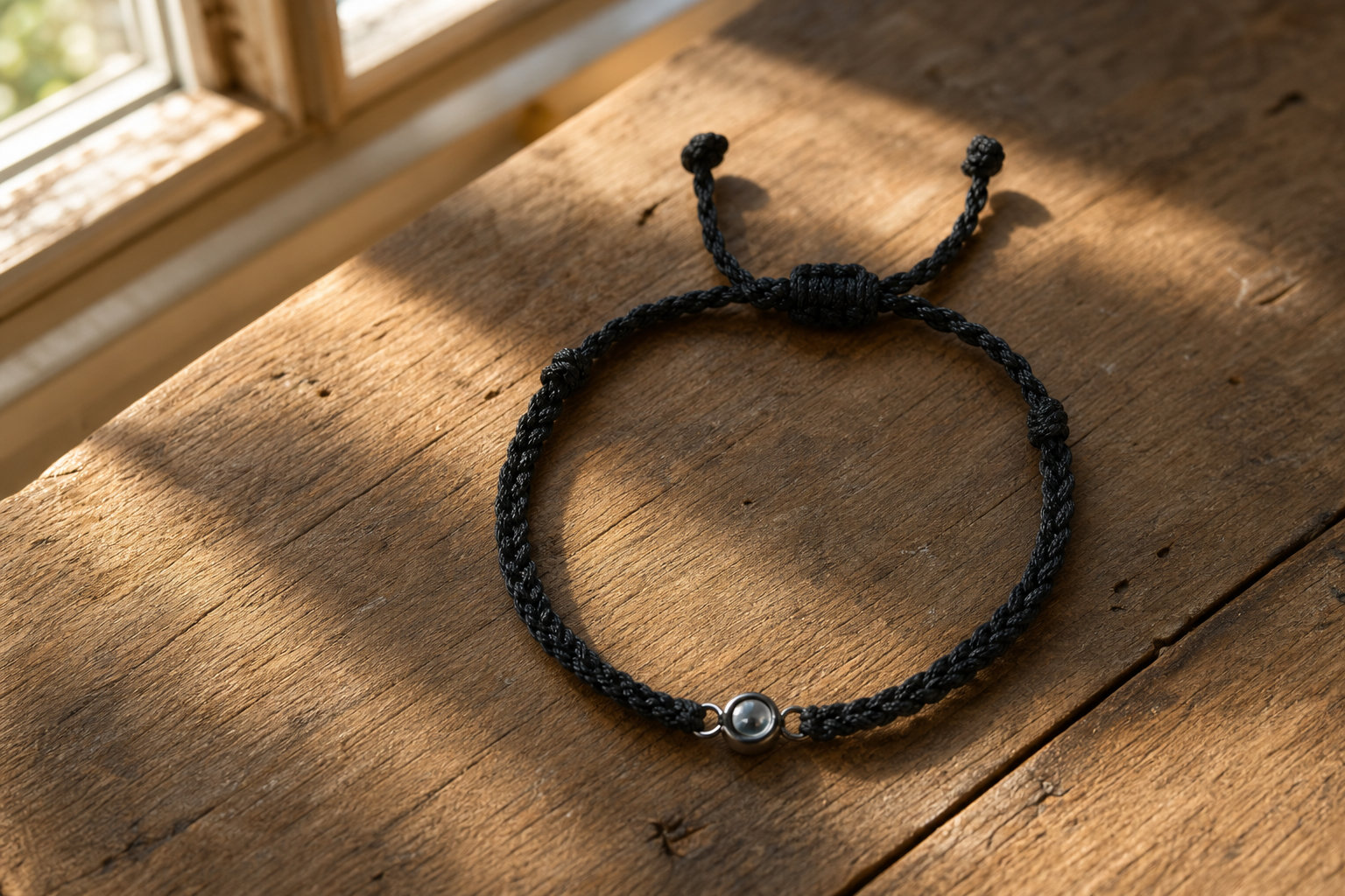 Bracelet Tressé : le souvenir photo en version textile robuste