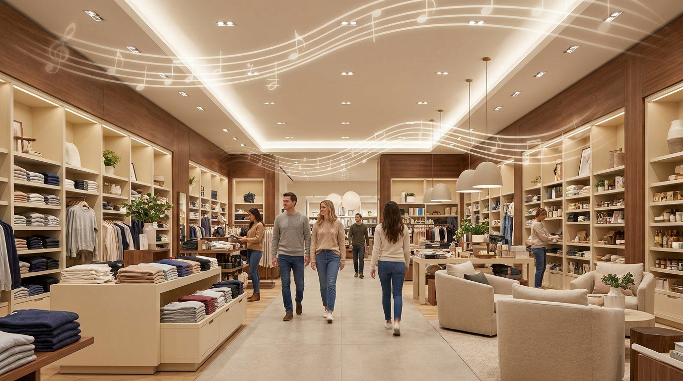 Les secrets de la psychologie de la musique en magasin