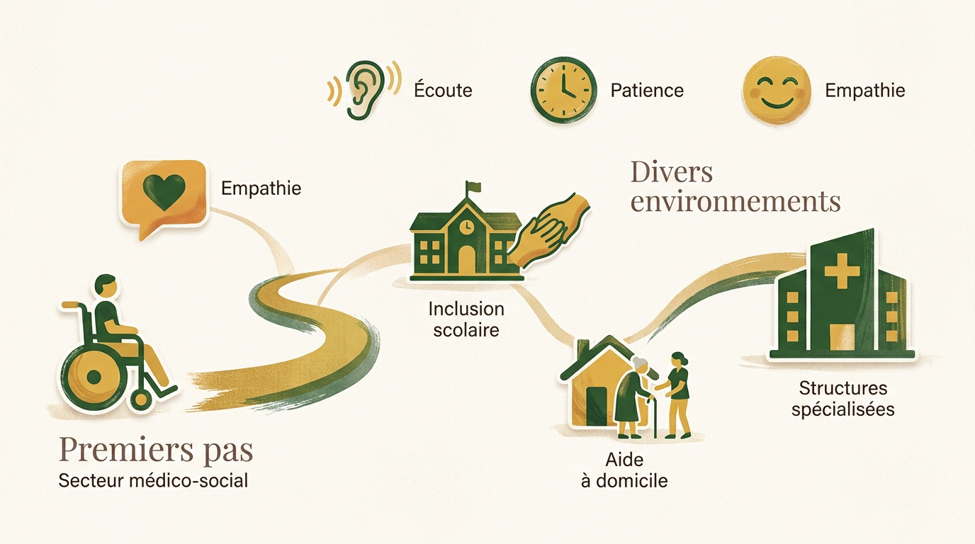 Accompagnement d'une personne en situation de handicap dans son quotidien