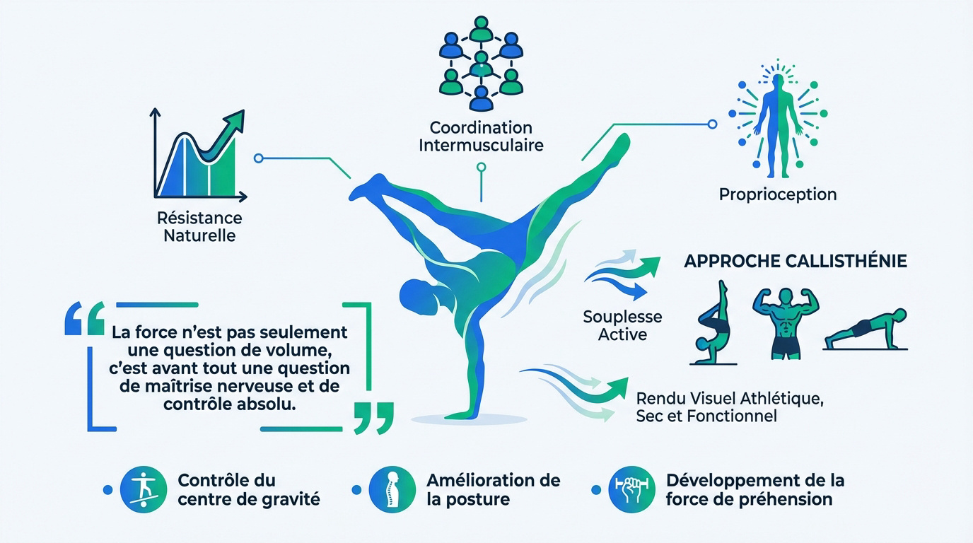 Homme pratiquant des pompes pour illustrer les bénéfices de la musculation au poids du corps