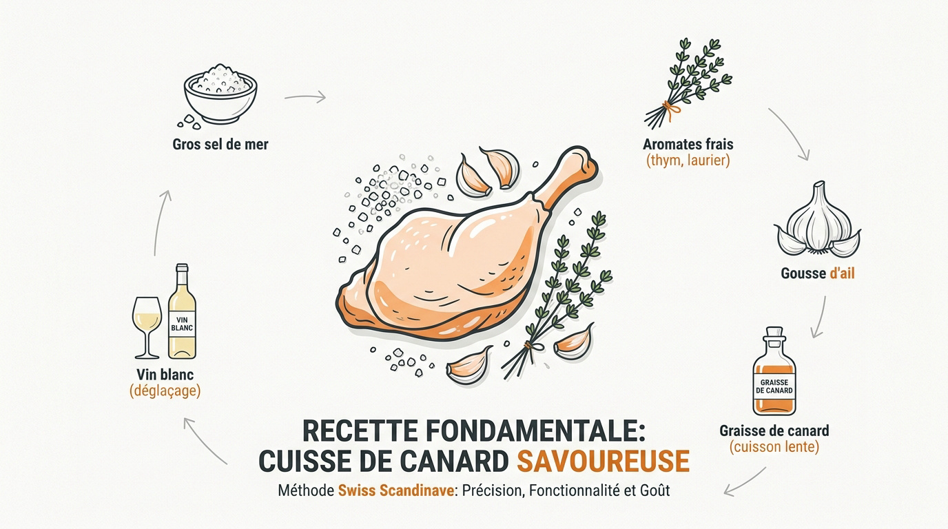 Cuisses de canard rôties