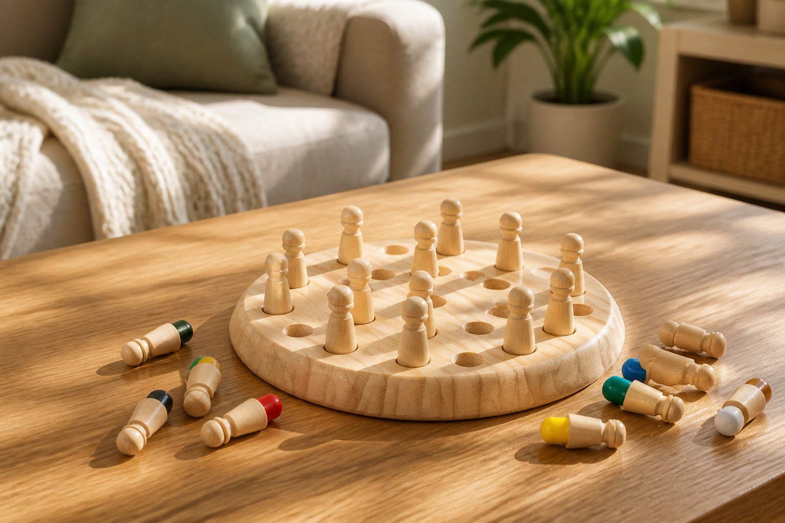 Jeu de mémoire en bois Montessori : renforcer les facultés intellectuelles