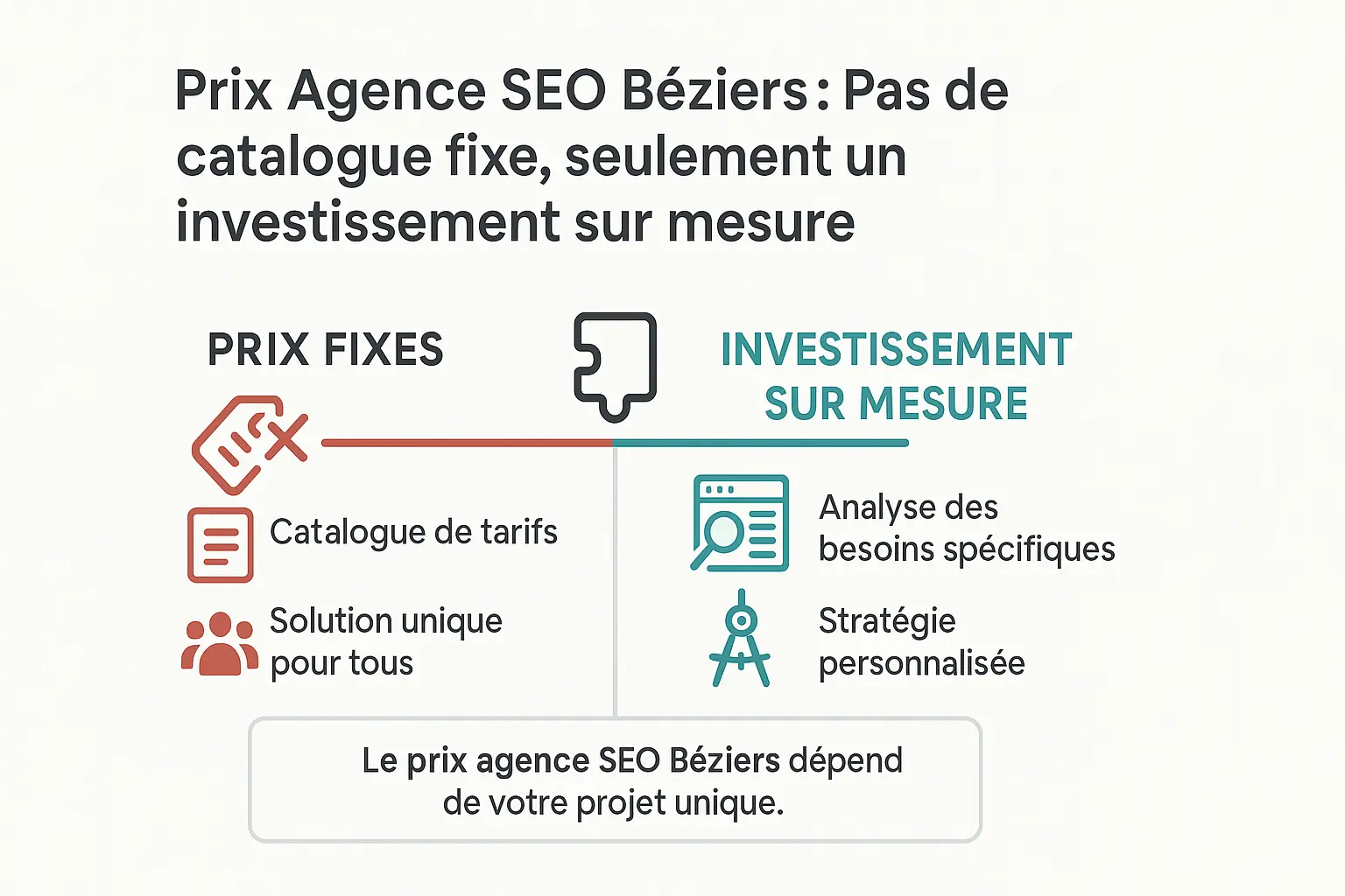 Prix SEO Béziers : L'investissement sur mesure