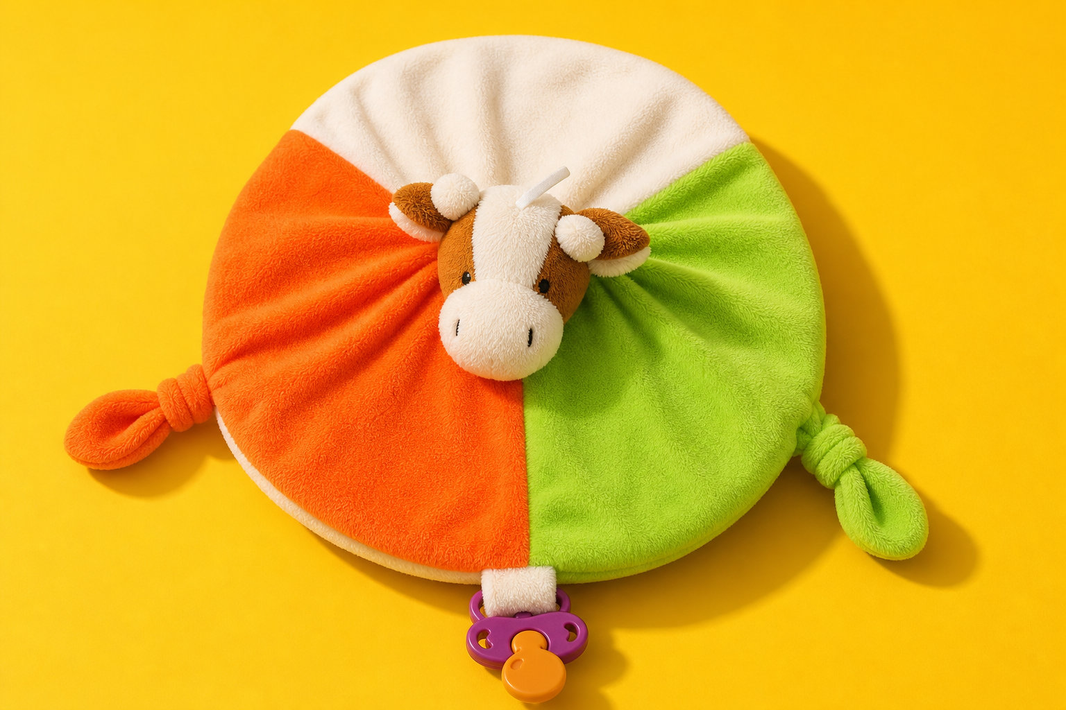 Doudou vache : la complicité d'une peluche à câliner