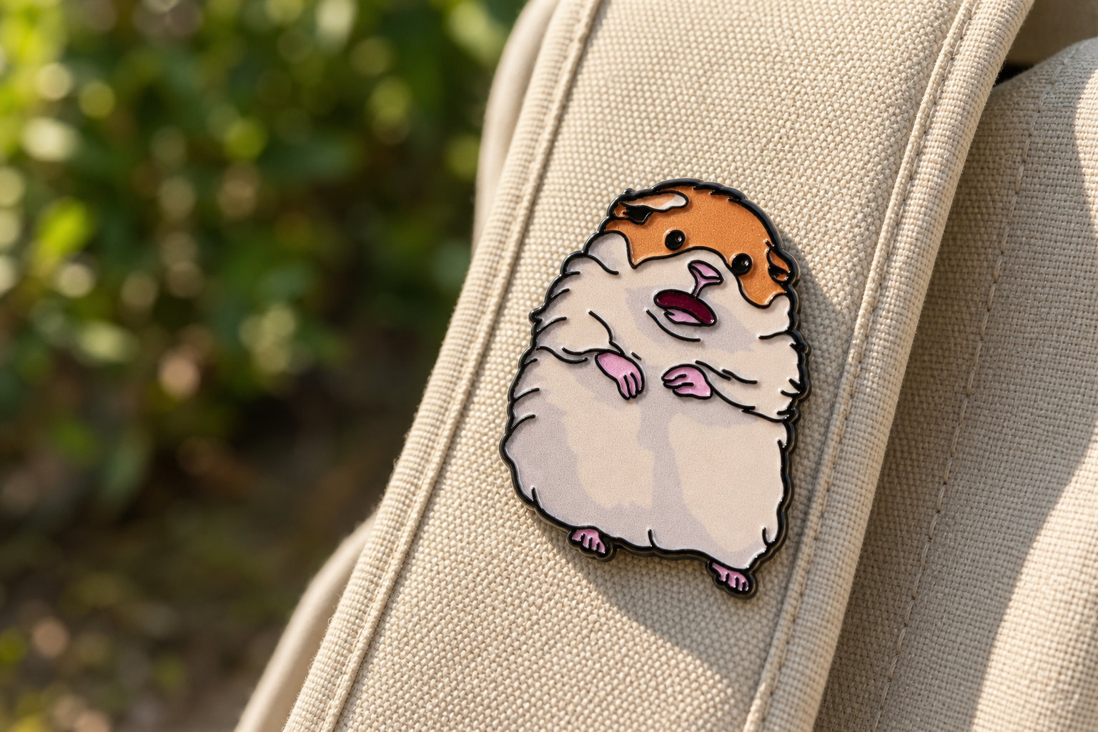 Channel the End-of-Term Chaos With a Screaming Hamster Pin