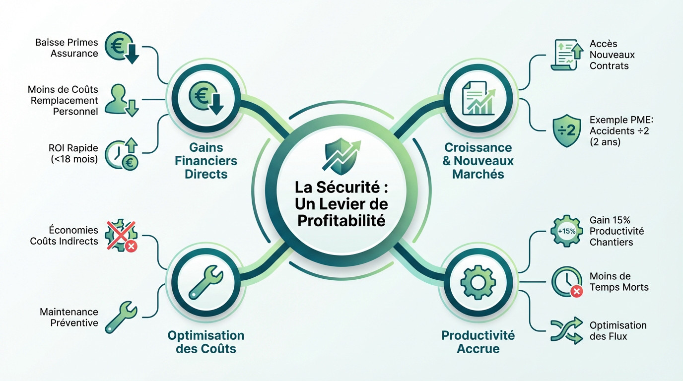 Rentabilité et ROI de la certification MASE pour une PME industrielle