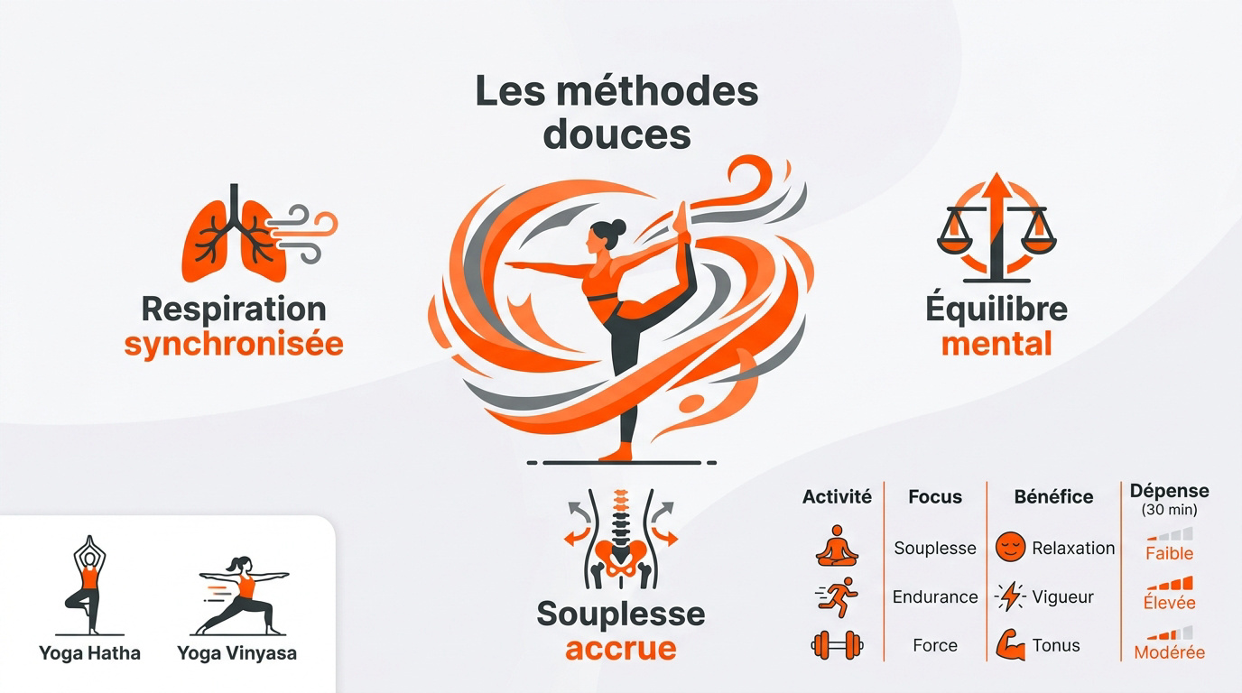 Pratique du yoga pour améliorer la respiration et la souplesse corporelle