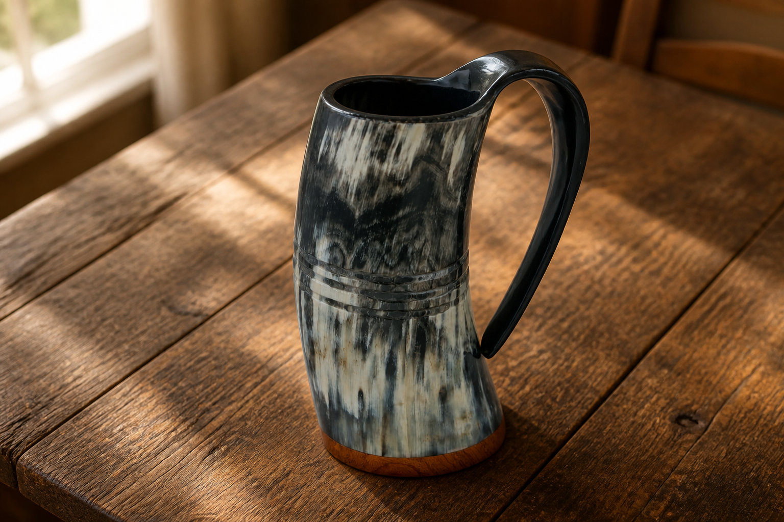 Ton ancrage viking avec nos mugs et cornes en buffle