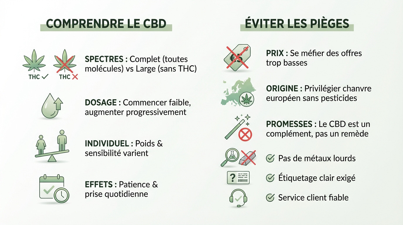Conseils d'expert pour bien choisir son huile ou fleur de CBD à Troyes
