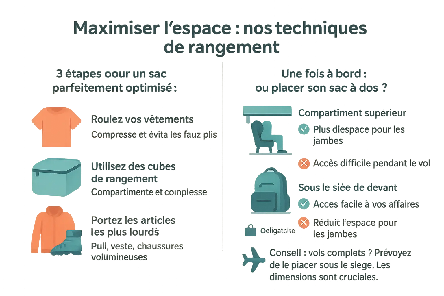 Comment choisir un sac à dos pour voyager en avion