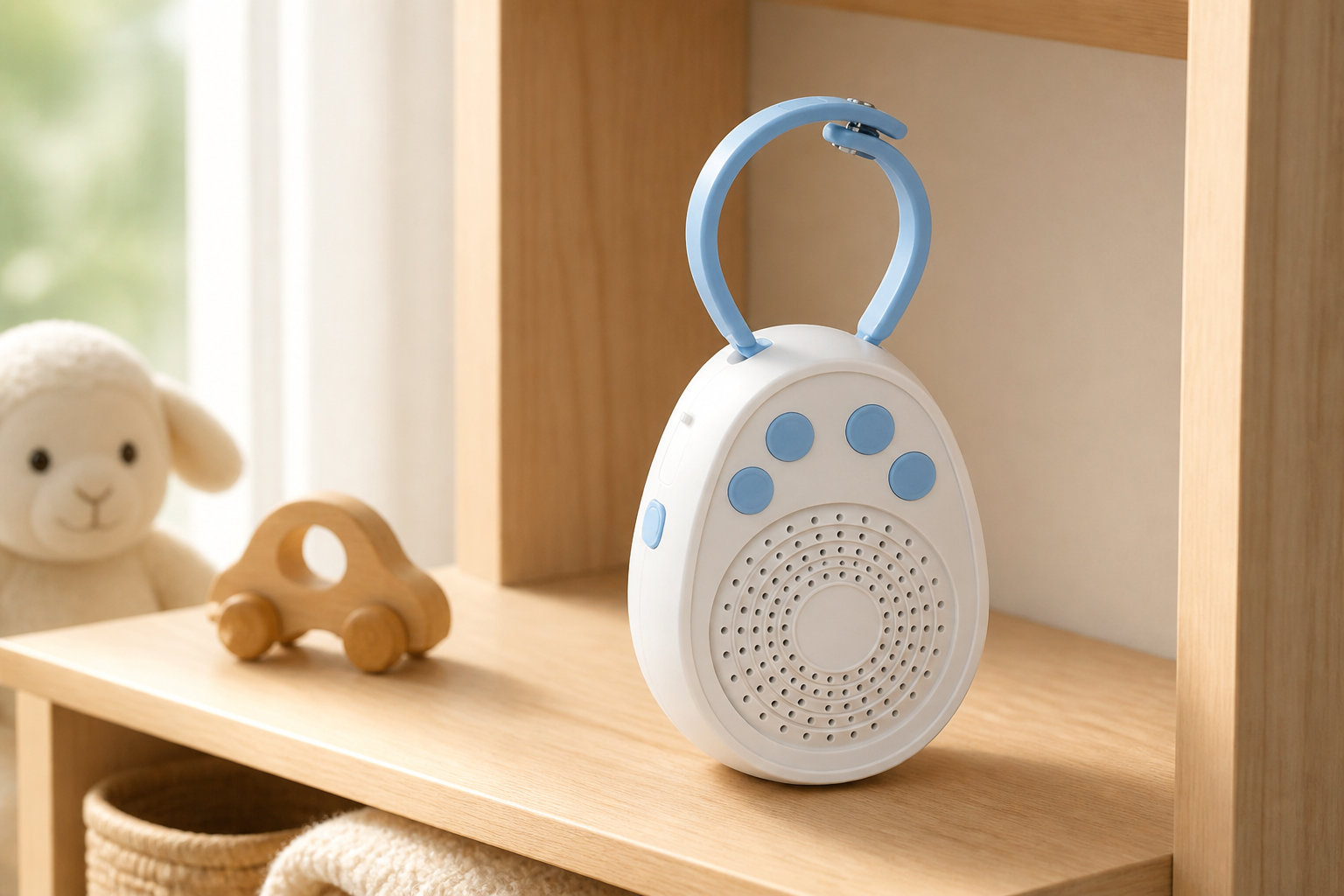 Machine à bruit blanc bébé : le classique du ventre maternel