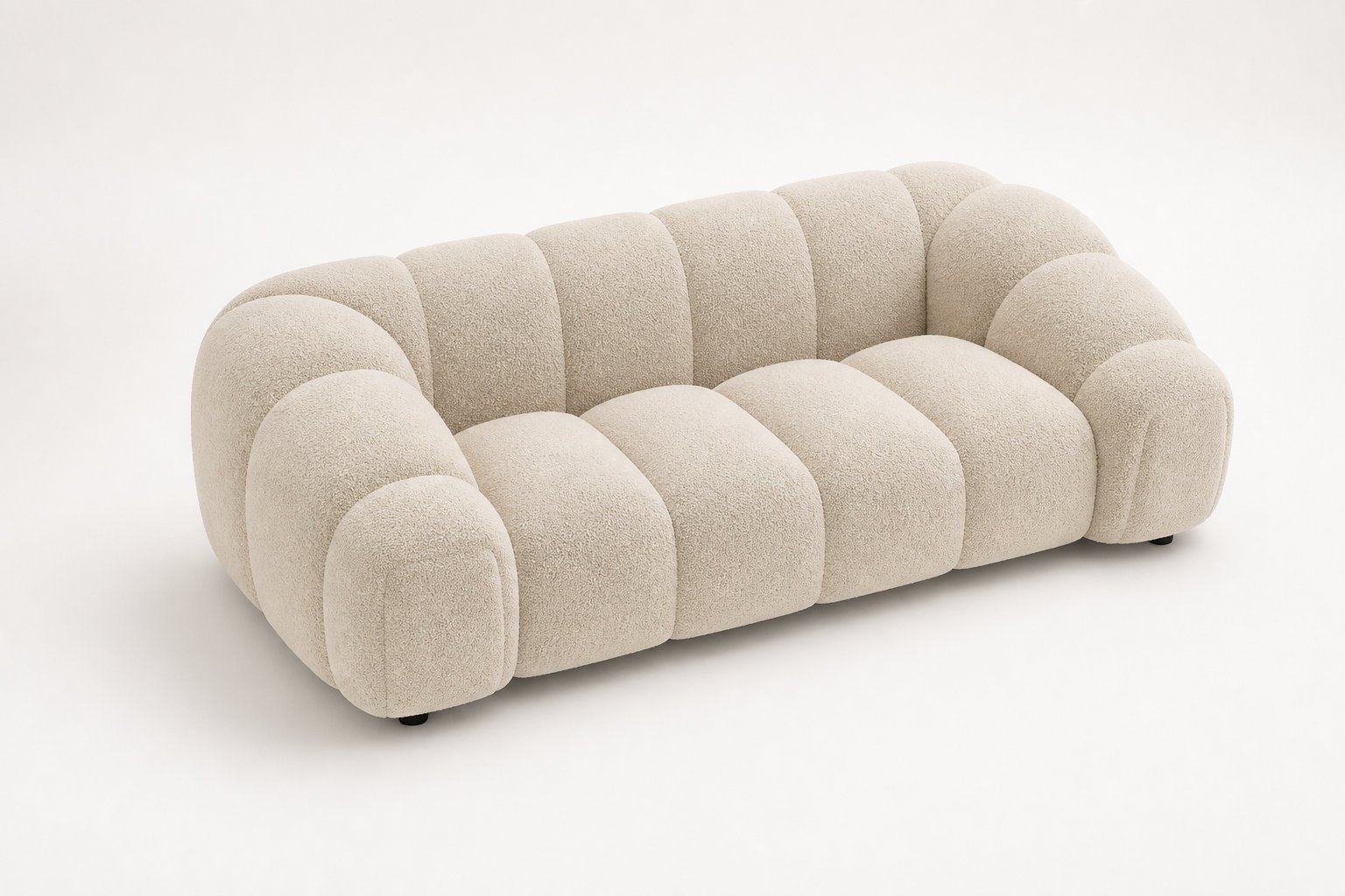 AVA velours beige : le choix de la sobriété lumineuse