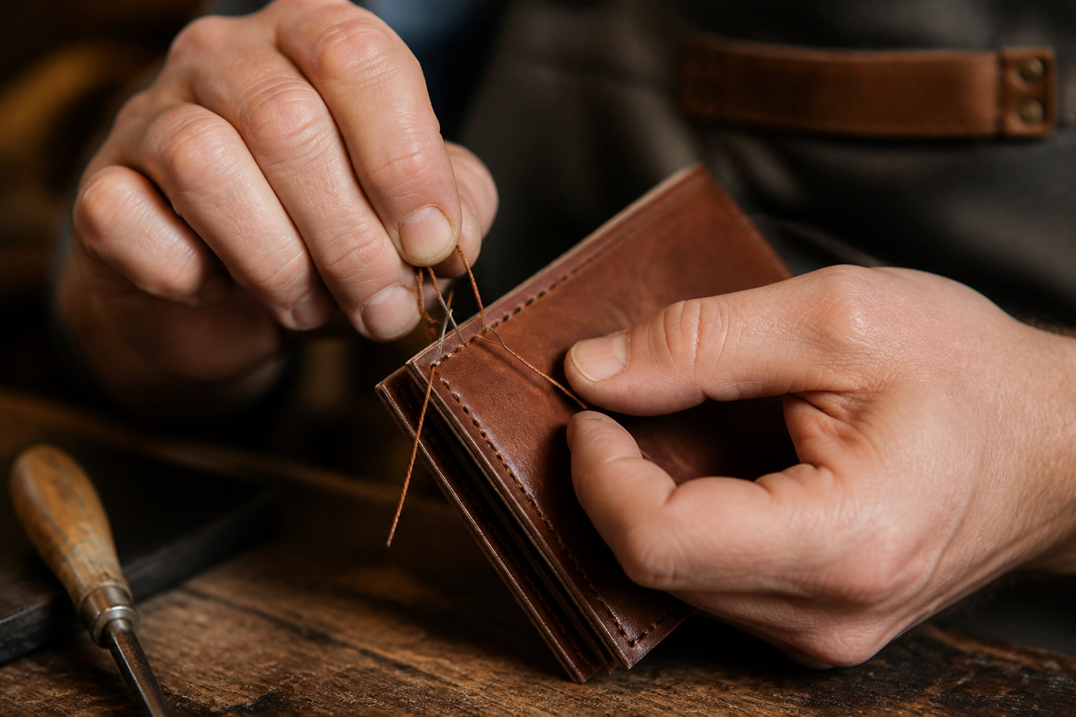 3 étapes pour fabriquer un accessoire en cuir qui dure