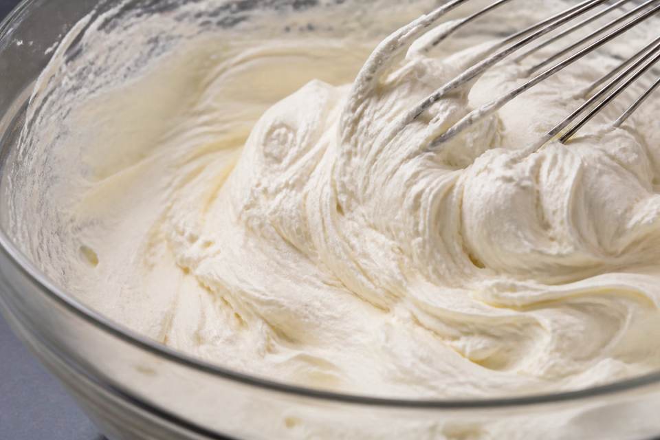 2 étapes clés pour une crème au mascarpone aérée